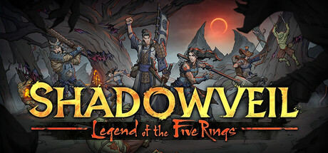 Steam header art for Shadowveil: Legend of The Five Rings