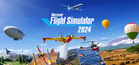 Steam header art for Microsoft Flight Simulator 2024