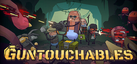 Steam header art for GUNTOUCHABLES