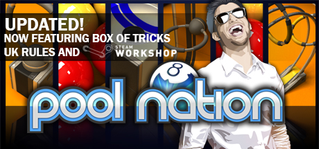 Steam header art for Pool Nation