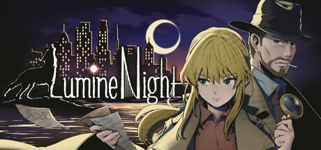 Steam header art for LumineNight