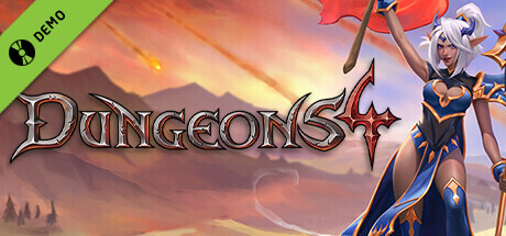 Steam header art for Dungeons 4 Demo
