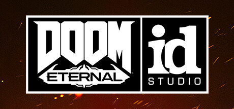 Steam header art for DOOM Eternal: idStudio
