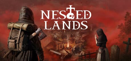 Steam header art for Nested Lands