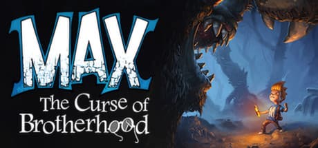 Steam header art for Max: The Curse of Brotherhood