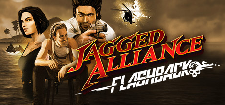 Steam header art for Jagged Alliance Flashback