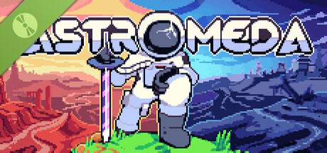 Steam header art for Astromeda Demo
