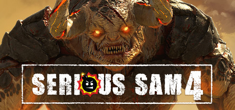 Steam header art for Serious Sam 4