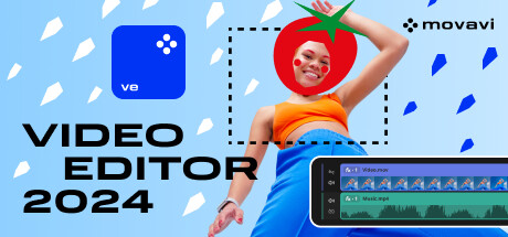 Steam header art for Movavi Video Editor 2024