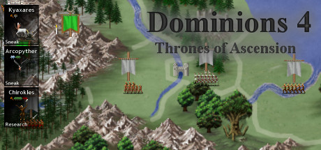 Steam header art for Dominions 4