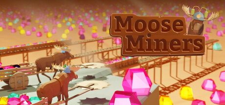 Steam header art for Moose Miners