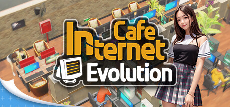 Steam header art for Internet Cafe Evolution