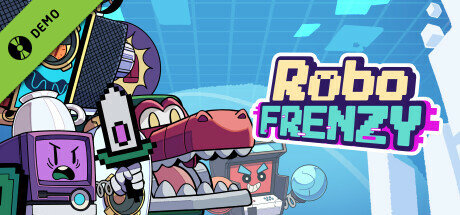 Steam header art for Robo Frenzy Demo