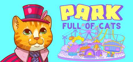 Steam header art for A Park Full of Cats