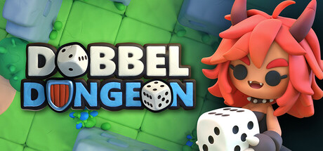 Steam header art for Dobbel Dungeon