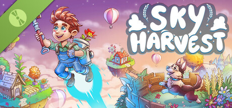 Steam header art for Sky Harvest Demo