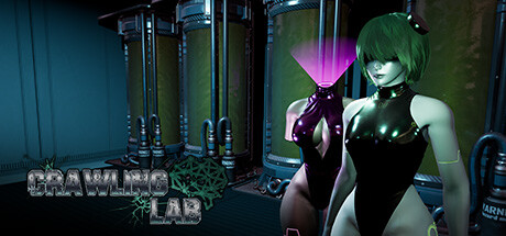 Steam header art for Crawling Lab