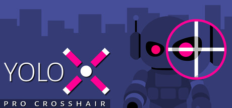 Steam header art for YoloX - Crosshair Overlay