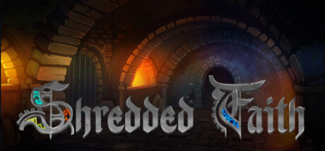 Steam header art for Shredded Faith Playtest