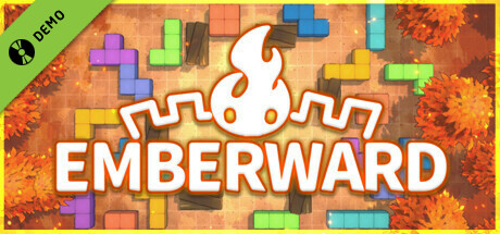 Steam header art for Emberward Demo