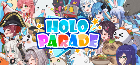 Steam header art for HoloParade