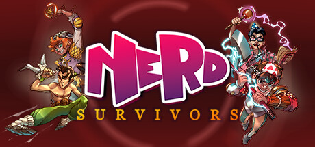 Steam header art for Nerd Survivors