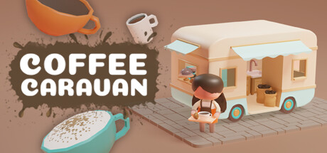 Steam header art for Coffee Caravan