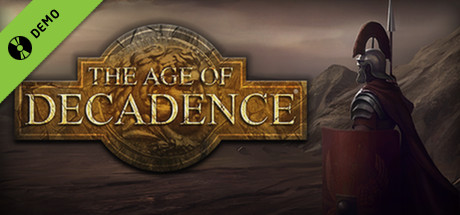 Steam header art for The Age of Decadence Demo