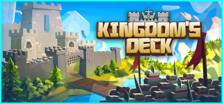 Steam header art for Kingdom's Deck