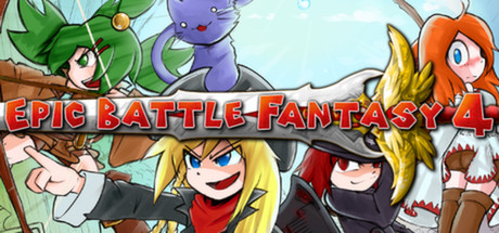 Steam header art for Epic Battle Fantasy 4