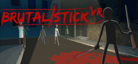 Steam header art for BRUTALISTICK VR