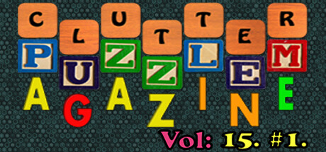 Steam header art for Clutter Puzzle Magazine Vol. 15 No. 1 Collector's Edition