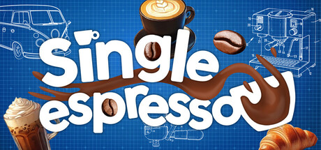 Steam header art for Single Espresso