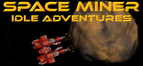 Steam header art for Space Miner - Idle Adventures