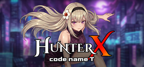 Steam header art for HunterX: code name T