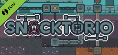 Steam header art for Snacktorio Demo