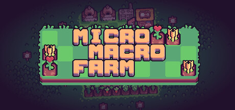 Steam header art for Micro macro farm