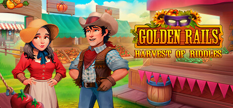 Steam header art for Golden Rails: Harvest of Riddles