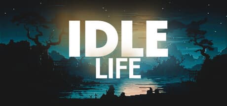 Steam header art for Idle Life - An Idle Game