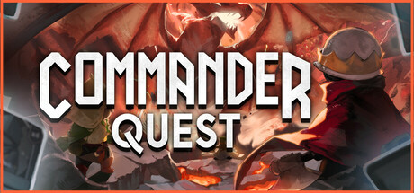 Steam header art for Commander Quest