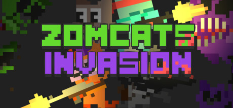 Steam header art for Zomcats Invasion