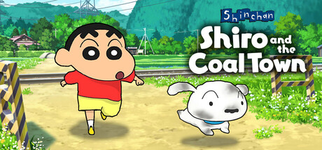 Steam header art for Shin chan: Shiro and the Coal Town