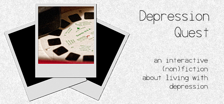 Steam header art for Depression Quest