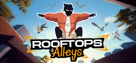 Steam header art for Rooftops & Alleys: The Parkour Game