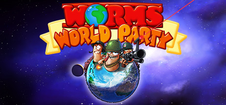 Steam header art for Worms World Party Remastered