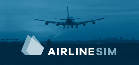 Steam header art for AirlineSim