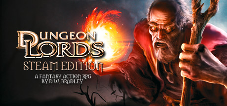 Steam header art for Dungeon Lords Steam Edition