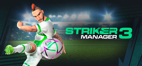 Steam header art for Striker Manager 3
