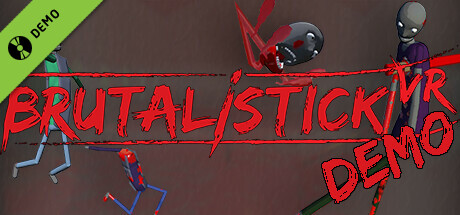 Steam header art for BRUTALISTICK VR Demo