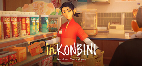 Steam header art for inKONBINI: One Store. Many Stories